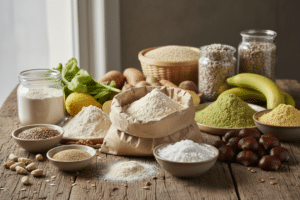 par quoi remplacer la farine